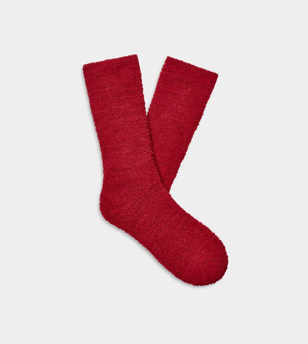 Ugg Socks Canada - Ugg Men's Fincher Ultra Cozy Crew Burgundy